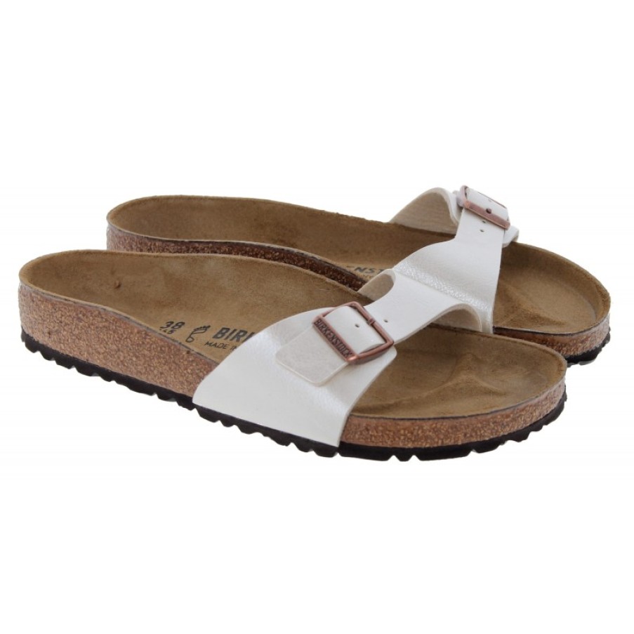 Women'S Birkenstock | Madrid 940151 Sandals - Graceful Pearl Birko-Flor