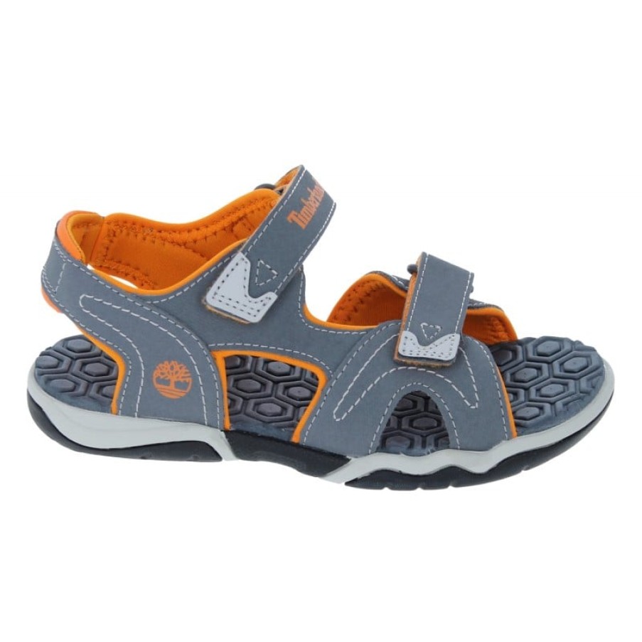 Children'S Timberland Boys Sandals | Adventure Seeker 2 Strap Junior Sandals - Castlerock