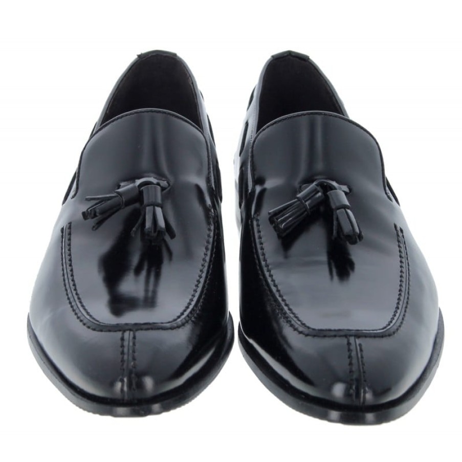 Men'S The Golden Boot | Golden Boot Stavro 5806 Loafers - Black Leather