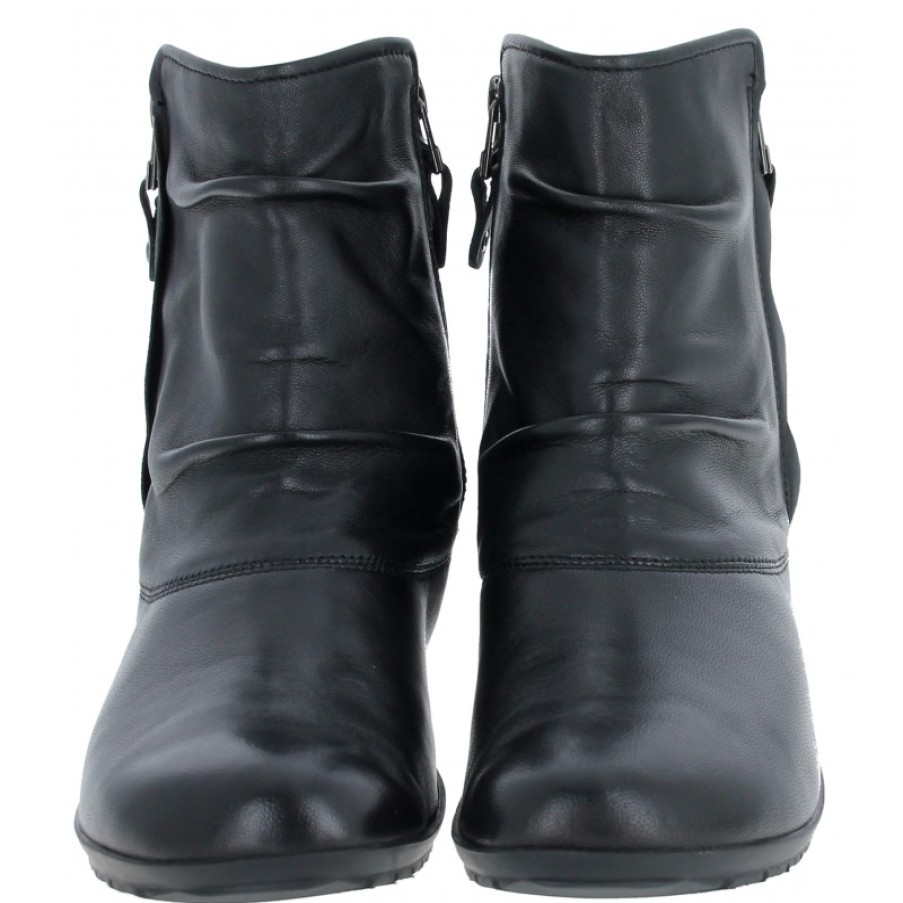 Women'S Josef Seibel | Naly 24 79724 Ankle Boots - Black Leather