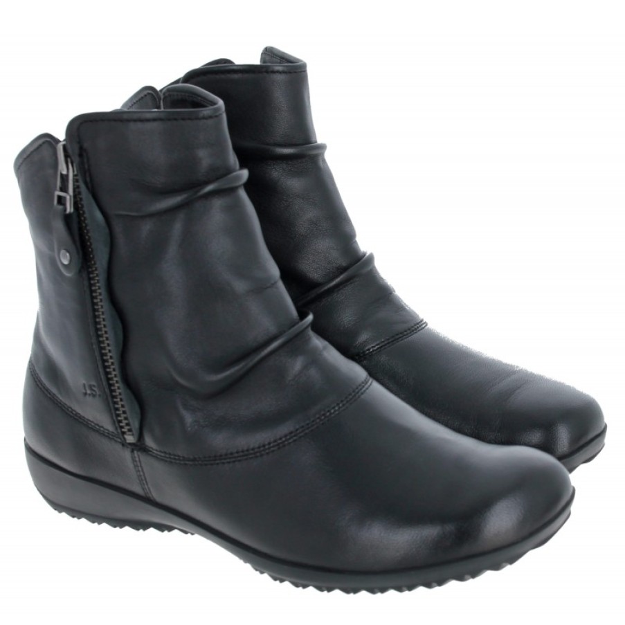 Women'S Josef Seibel | Naly 24 79724 Ankle Boots - Black Leather