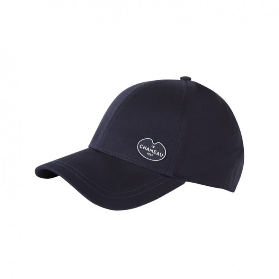 Men'S Le Chameau | Cotton Cap 2986 - Blue Fonce