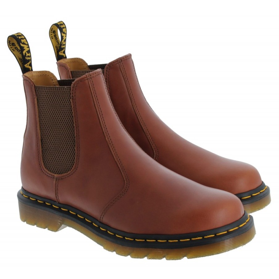 Men'S Dr. Martens | 2976 Chelsea Boots - Saddle Leather