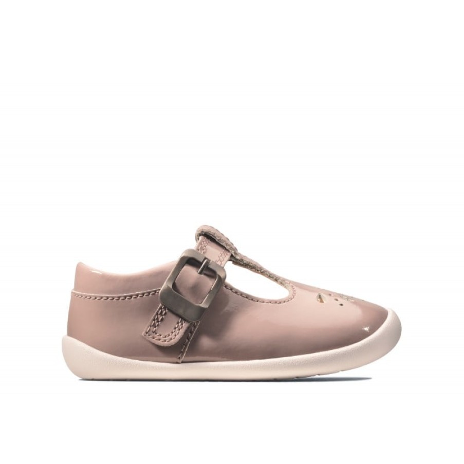 Children'S Clarks Girls Shoes | Roamer Star Toddler Shoes - Pink