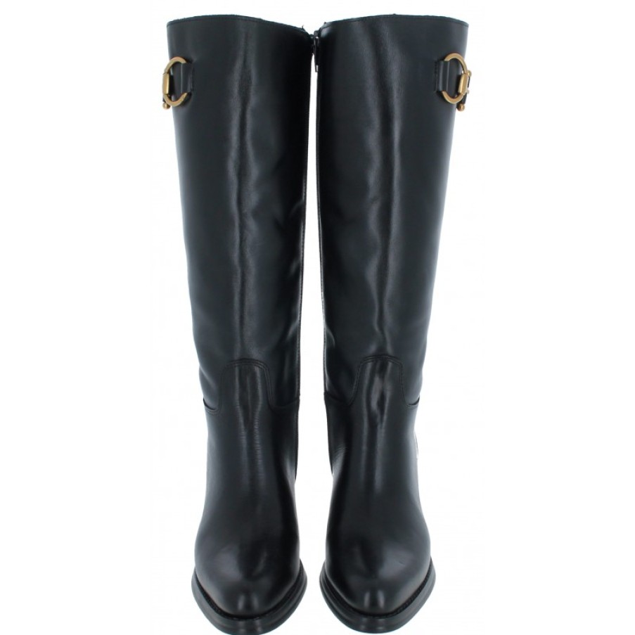 Women'S Alpe | 2388 Knee High Boots - Black Leather