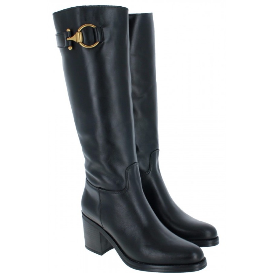 Women'S Alpe | 2388 Knee High Boots - Black Leather