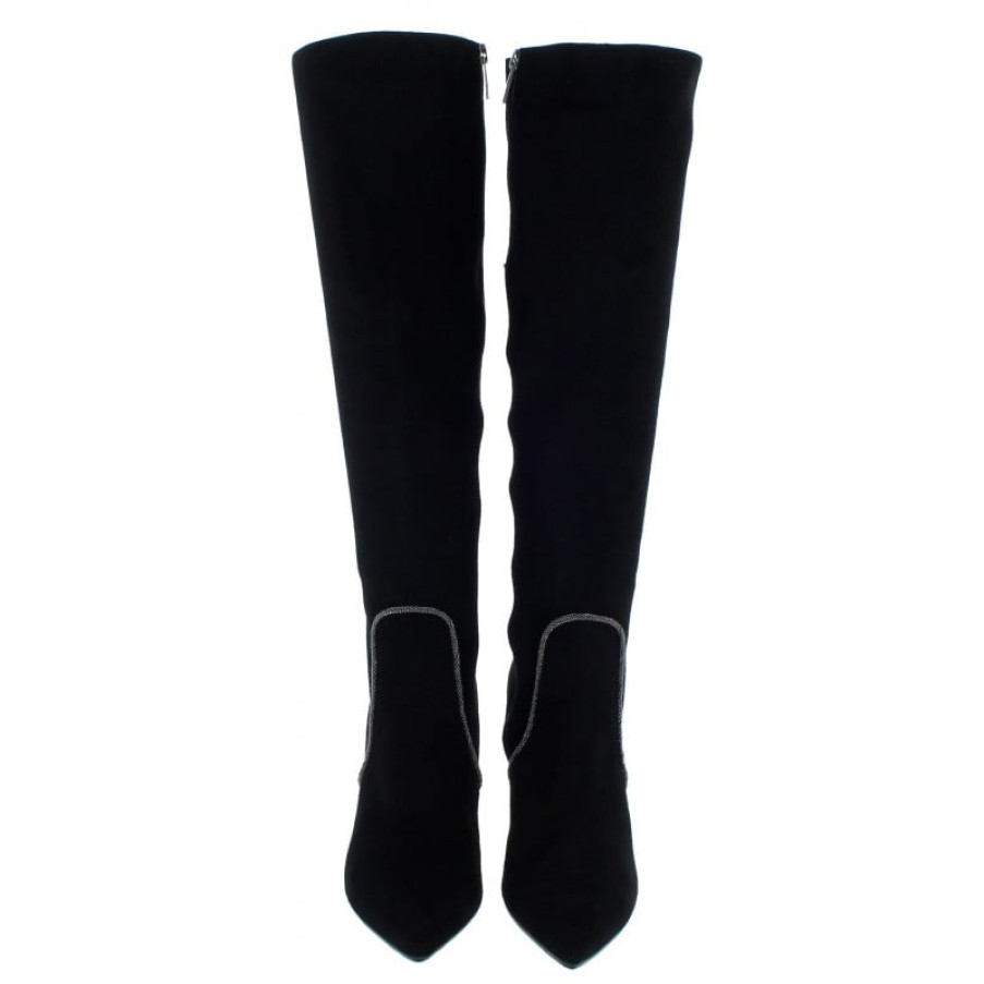 Women'S Evaluna | 1763 Knee High Boots - Black Suede