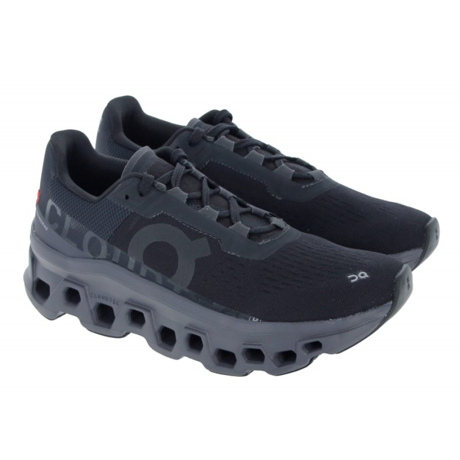 Women'S On Running | Cloudmonster 61.99024 Ladies Trainers - Black / Magnet