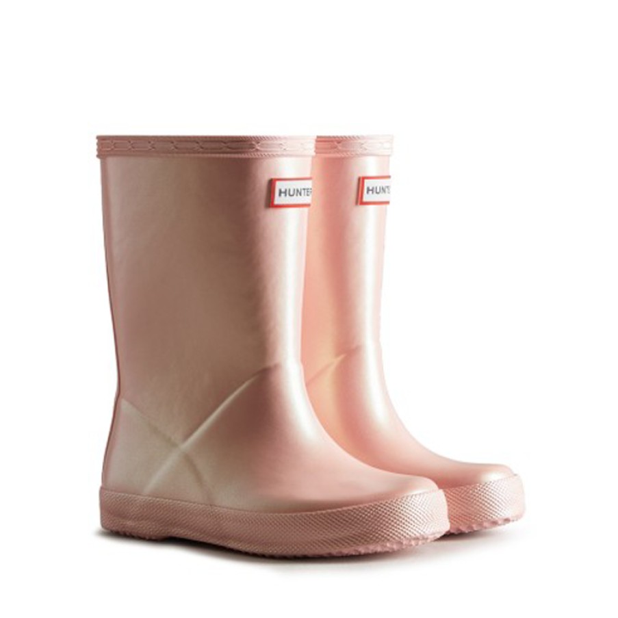 Children'S Hunter Girls Wellington Boots | Kids Original Kids Kft5089Neb Wellies - Bella Pink