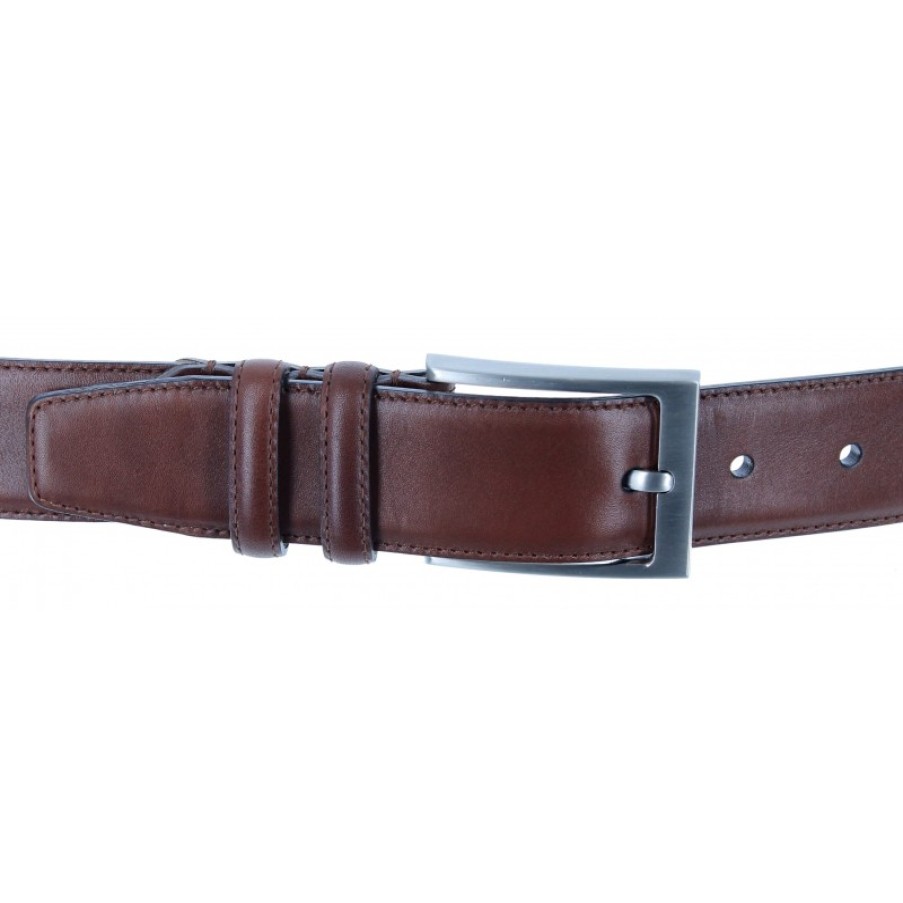 Men'S The Golden Boot | Golden Boot 10587 Belt - Burbon Leather