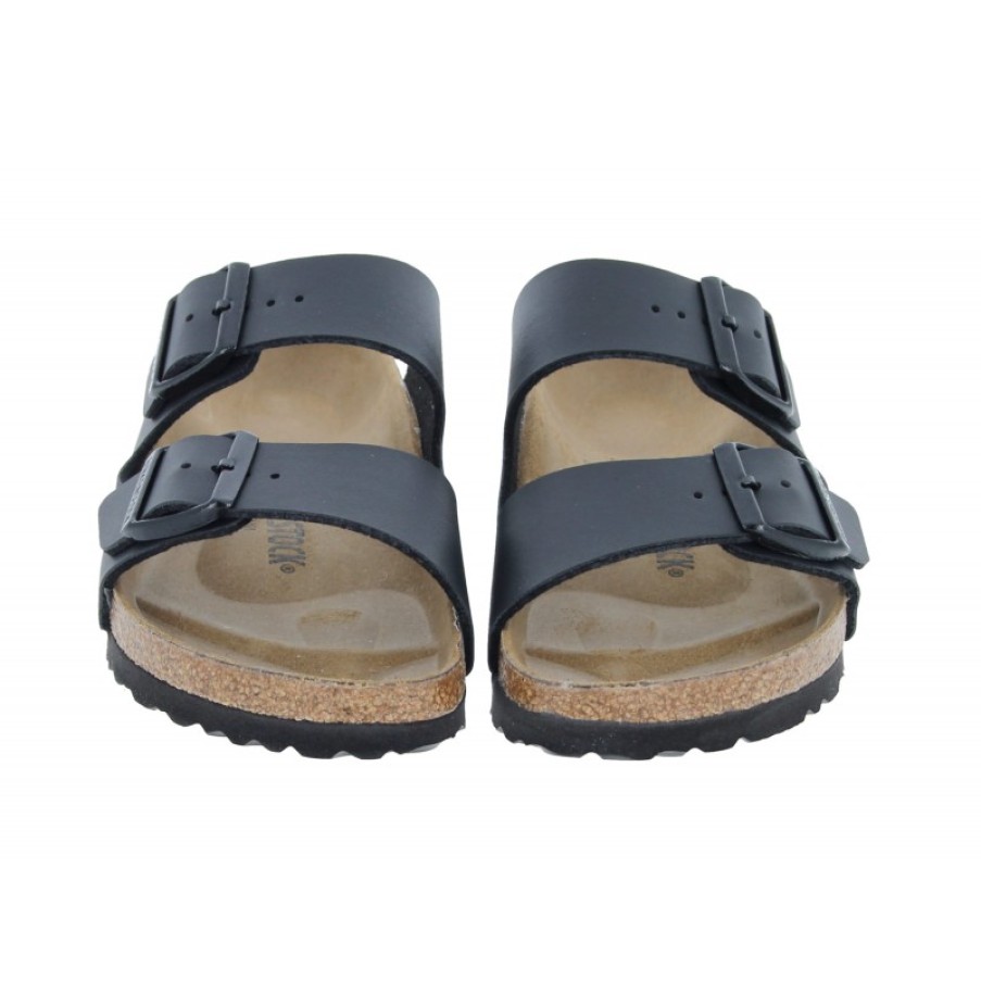 Women'S Birkenstock | Arizona 0051793 Sandals - Black Birko-Flor