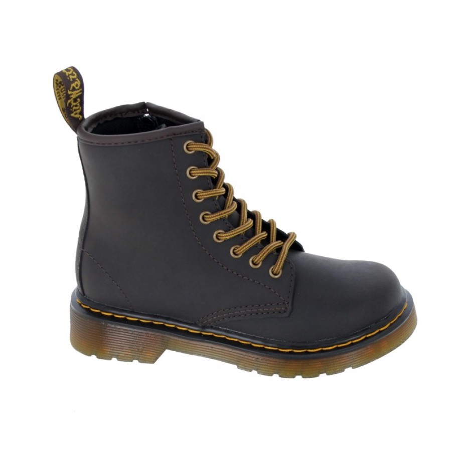 Children'S Dr. Martens Boys Boots | 1460 Junior Boots - Gaucho Wildhorse