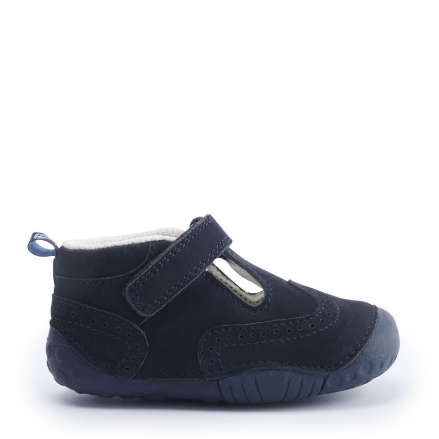 Children'S Start-Rite Boys Shoes | Share Shoes - Navy Nubuck