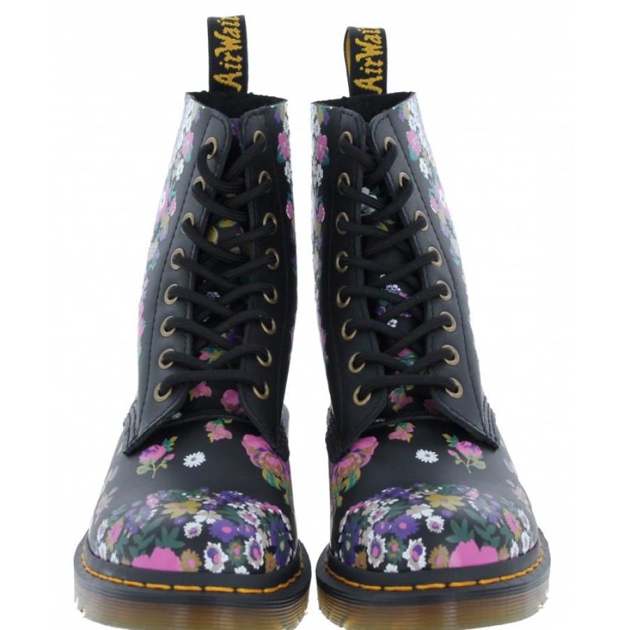 Women'S Dr. Martens | 1460 Pascal Boots - Vintage Floral Backhand Leather