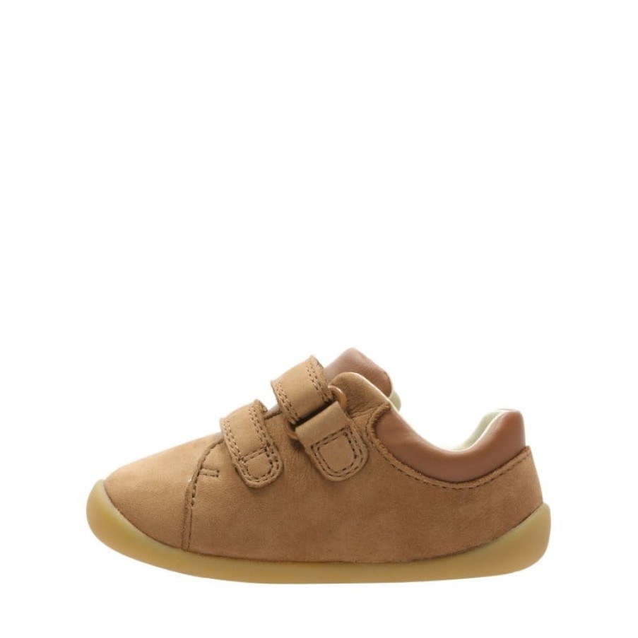 Children'S Clarks Boys Shoes | Roamer Craft Toddler Shoes - Tan