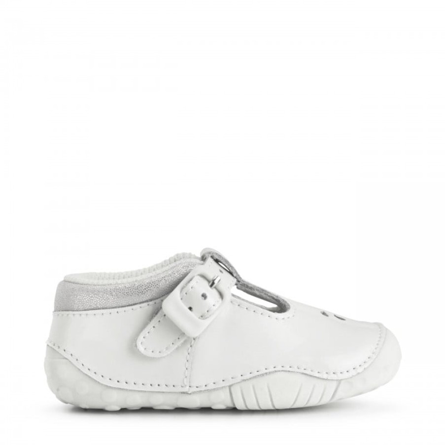 Children'S Start-Rite Girls Shoes | Baby Bubble Shoes - White Patent