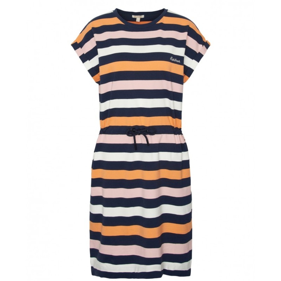 Women'S Barbour | Marlo Stripe Dress Ldr0307 - Multi Cotton