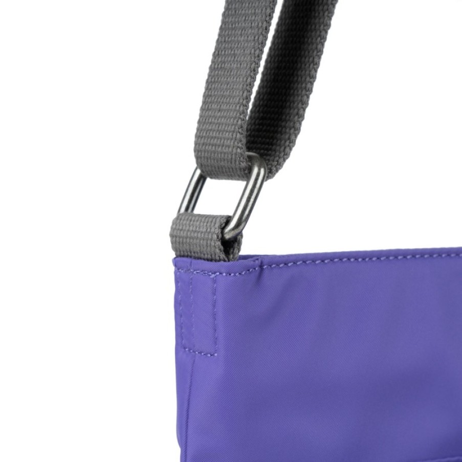 Women'S Roka London | Kennington B Medium Crossbody - Peri Purple