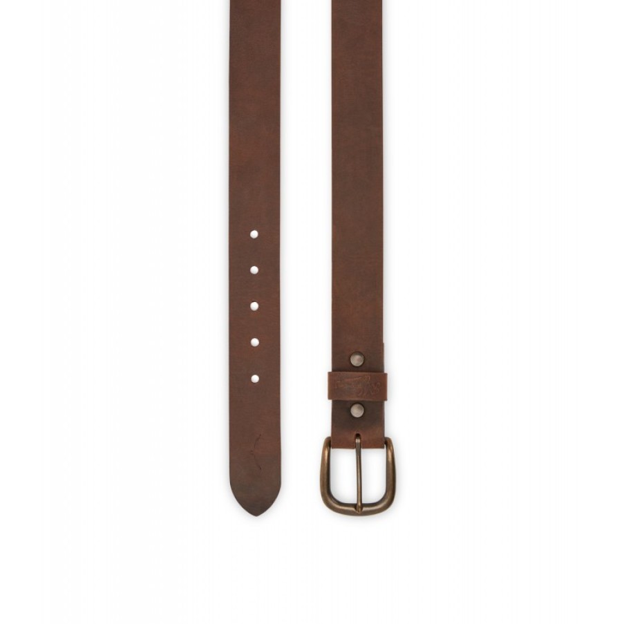 Men'S R. M. Williams | Goodwood Belt - Bark Leather