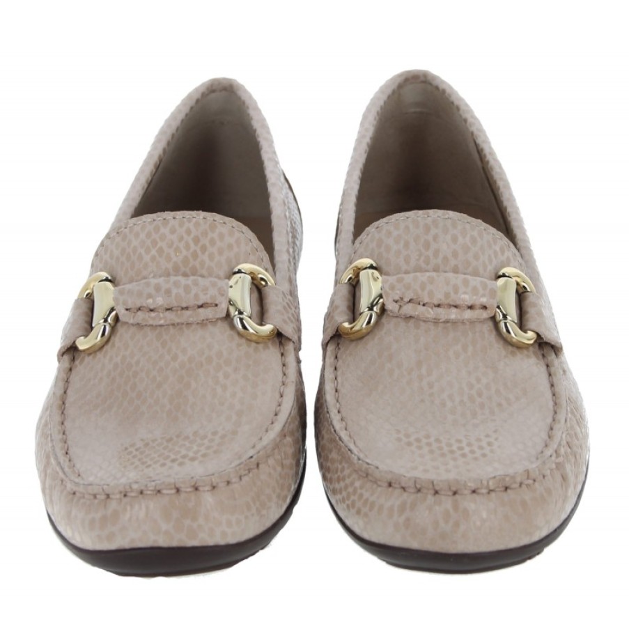 Women'S The Golden Boot | Golden Boot Rosella 7771 Loafers - Python Leather