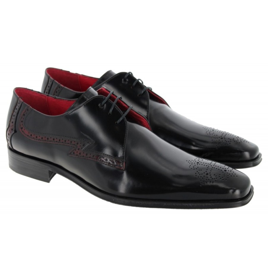 Men'S Jeffery West | K861 Shoes - Black Leather