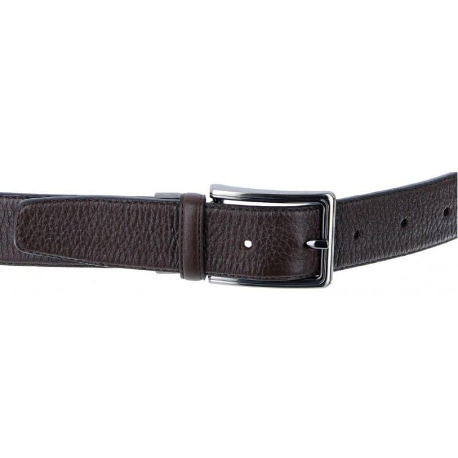 Men'S The Golden Boot | Golden Boot 10049 Belt - Brown Leather