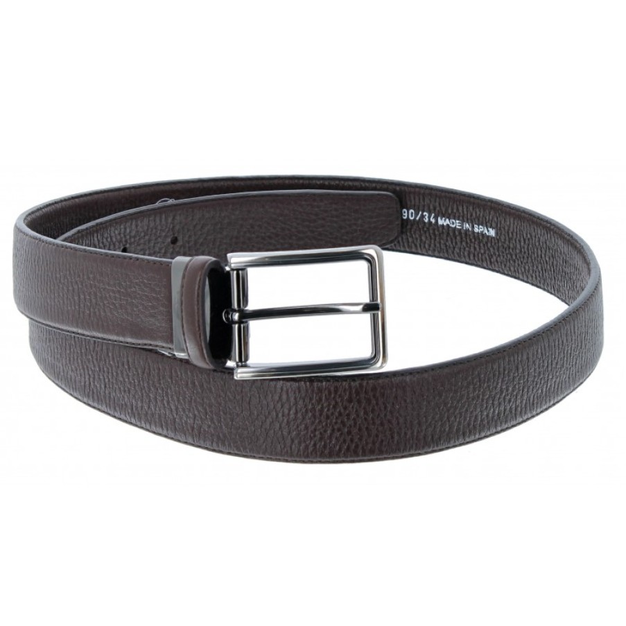 Men'S The Golden Boot | Golden Boot 10049 Belt - Brown Leather