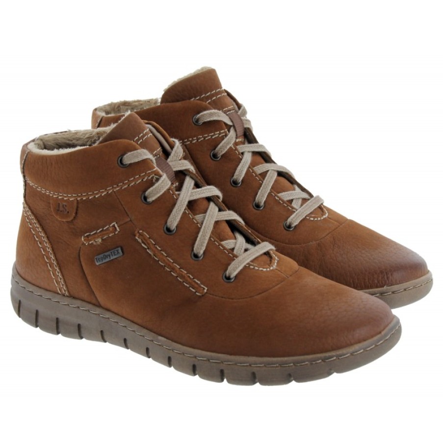 Women'S Josef Seibel | Steffi 53 Boots - Cognac