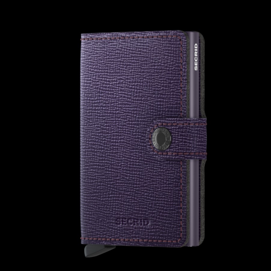 Women'S Secrid | Mini Wallet Crisple - Purple