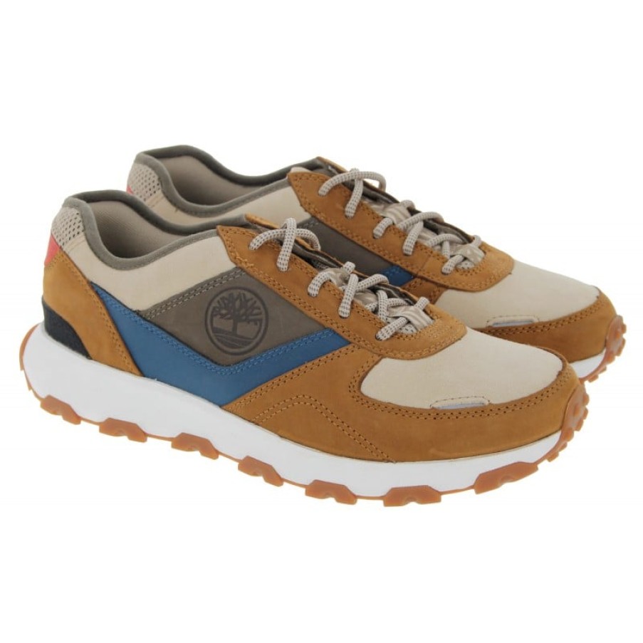 Men'S Timberland | Winsor Park Trainer Tb0A5W2Rd511 - Trapper Tan Leather