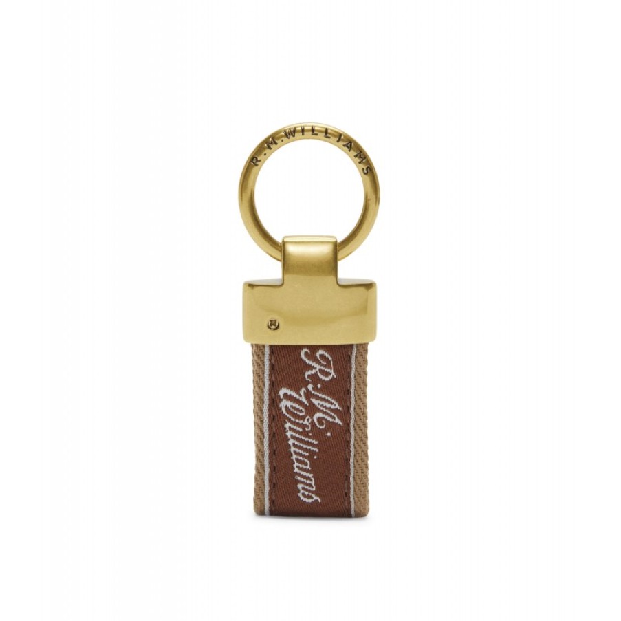 Men'S R. M. Williams | Clarendon Key Fob - Brown