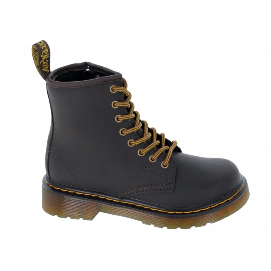 Children'S Dr. Martens Girls Boots | 1460 Youth Boots - Gaucho Wildhorse