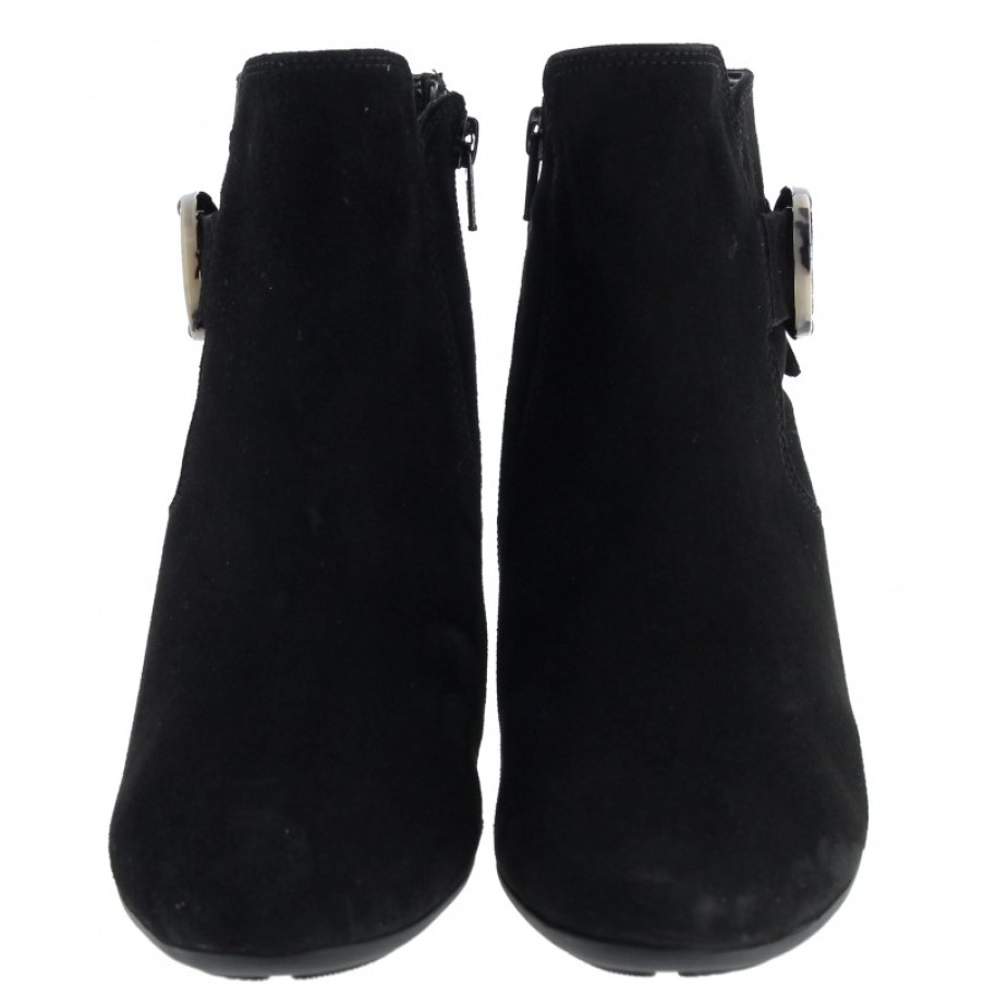 Women'S Gabor | Hemp 32.824 Ankle Boots - Black Suede