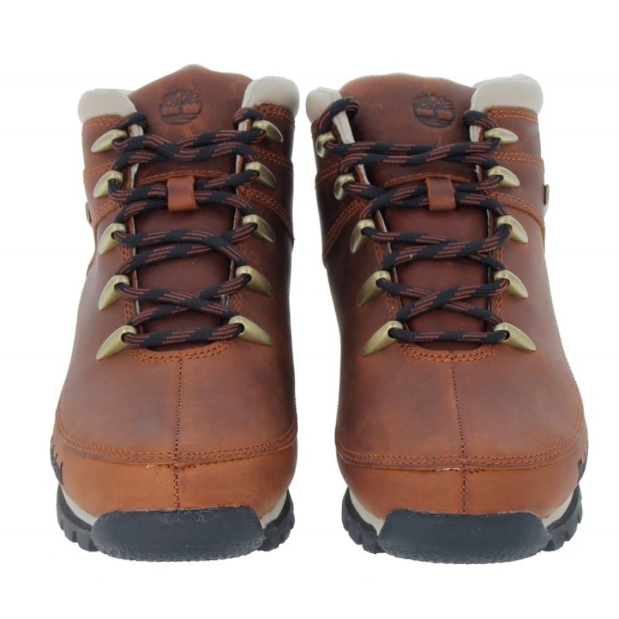 Men'S Timberland | Euro Sprint Hiker Tb0A121Jk214 Boots - Mid Brown Leather