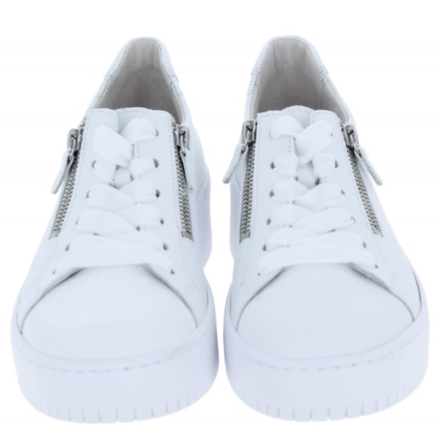 Women'S Gabor | Wolf 33.230 Casual Shoes - White Leather