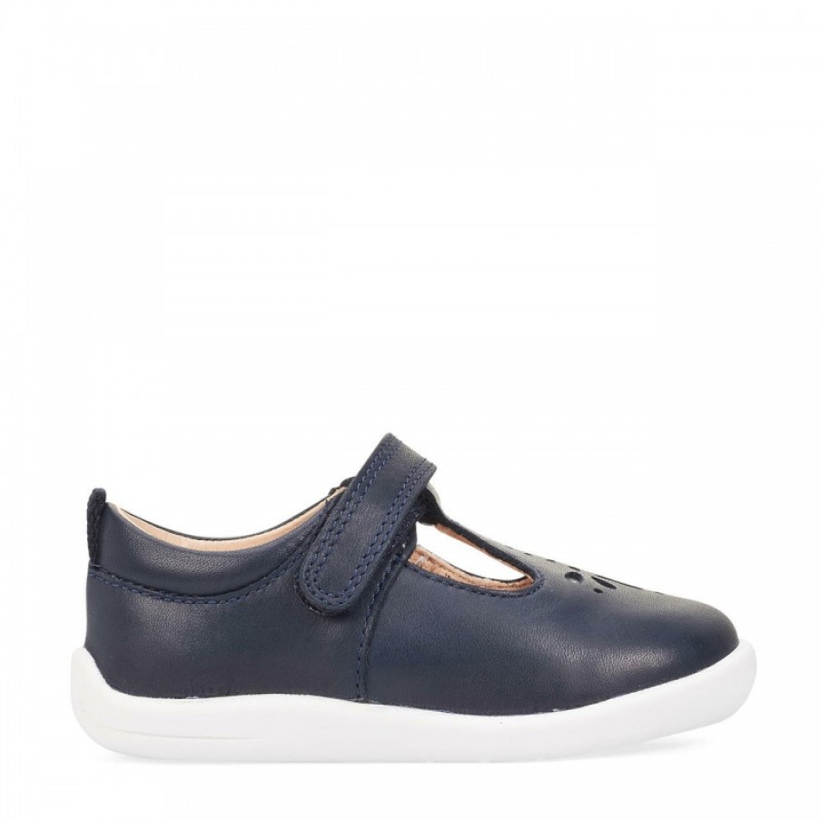 Children'S Start-Rite Girls Shoes | Puzzle Shoes - Navy