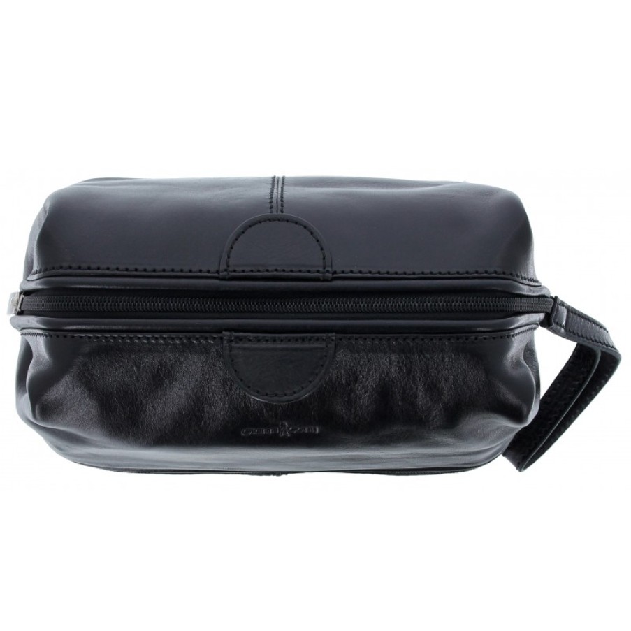 Men'S Gianni Conti | 9405011 Wash Bag - Black