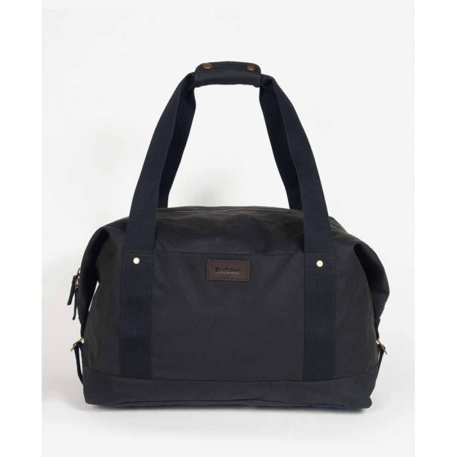 Men'S Barbour | Essential Wax Holdall Uba0567 - Navy