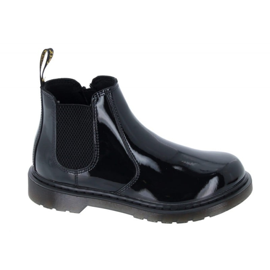 Children'S Dr. Martens Girls Boots | 2976 Toddler Boots - Black Patent