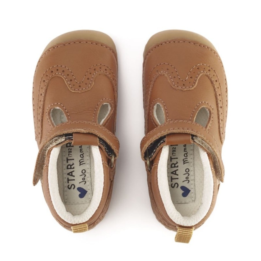 Children'S Start-Rite Boys First Shoes | Share Shoes - Tan Leather