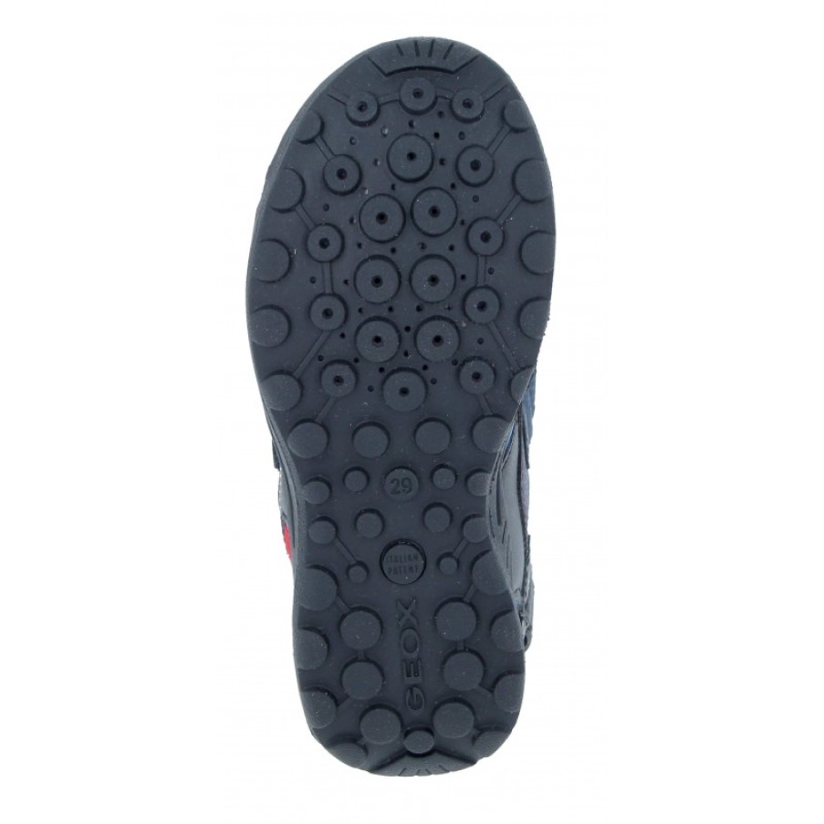 Children'S Geox Boys Sandals | Vaniett Boy J155Xc Closed Toe Sandals - Navy