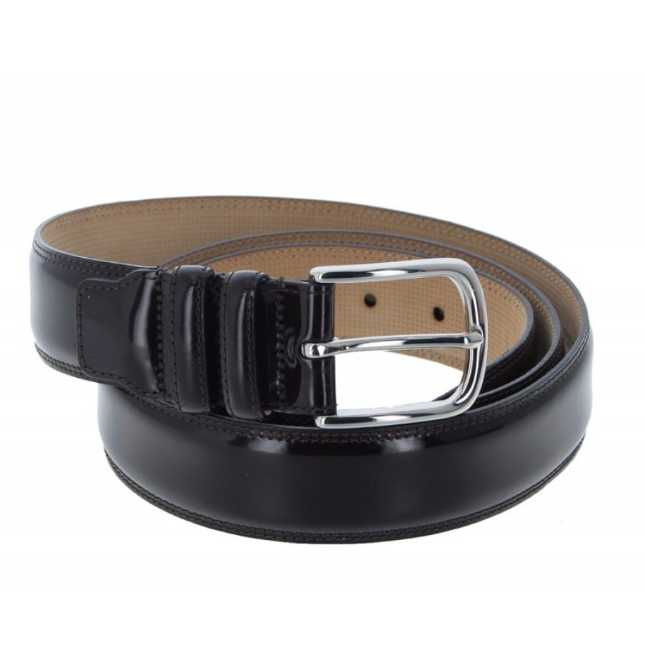 Men'S The Golden Boot | Golden Boot 11251 Belt - Brown Leather