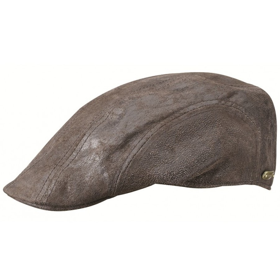 Men'S Stetson | Pigskin 6127102 Ivy Cap - Brown