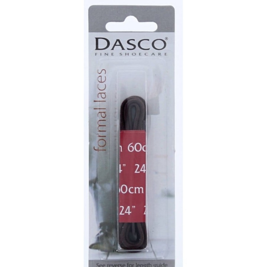 Children'S Dasco Shoe Care | 60Cm Round Laces - Brown