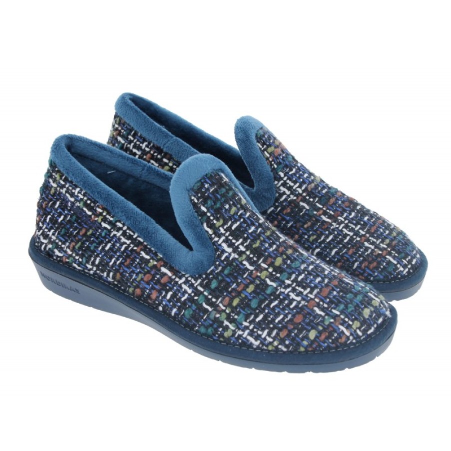 Women'S Nordikas | Nicola 304/4 Slippers - Azul