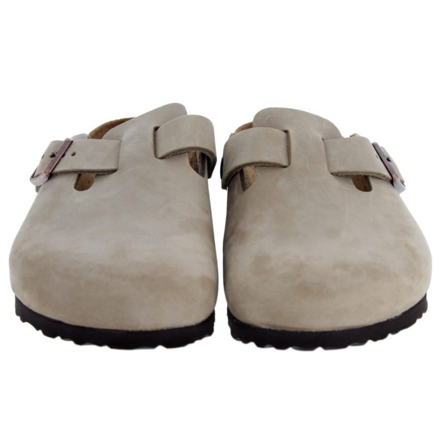 Women'S Birkenstock | Boston 0960811 Clogs - Tobacco Oiled Brown Leather