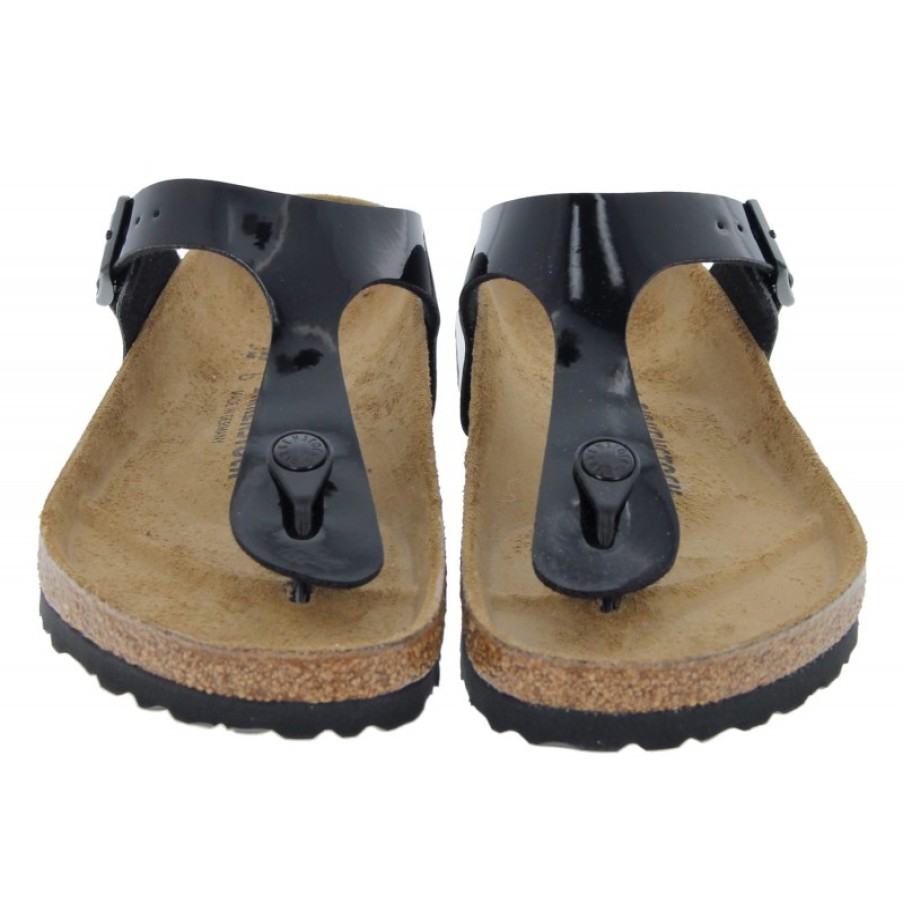 Women'S Birkenstock | Gizeh 43661 Mules - Birko-Flor Patent