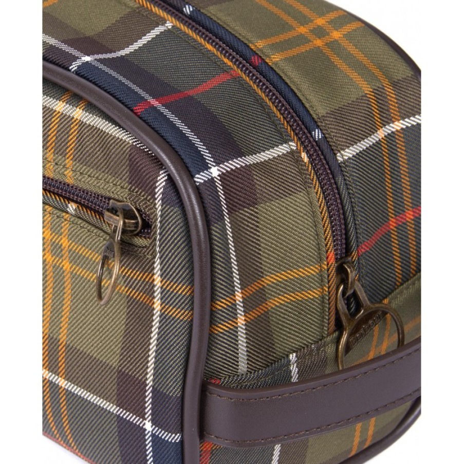 Men'S Barbour | Tartan Washbag Mac0396 - Tartan