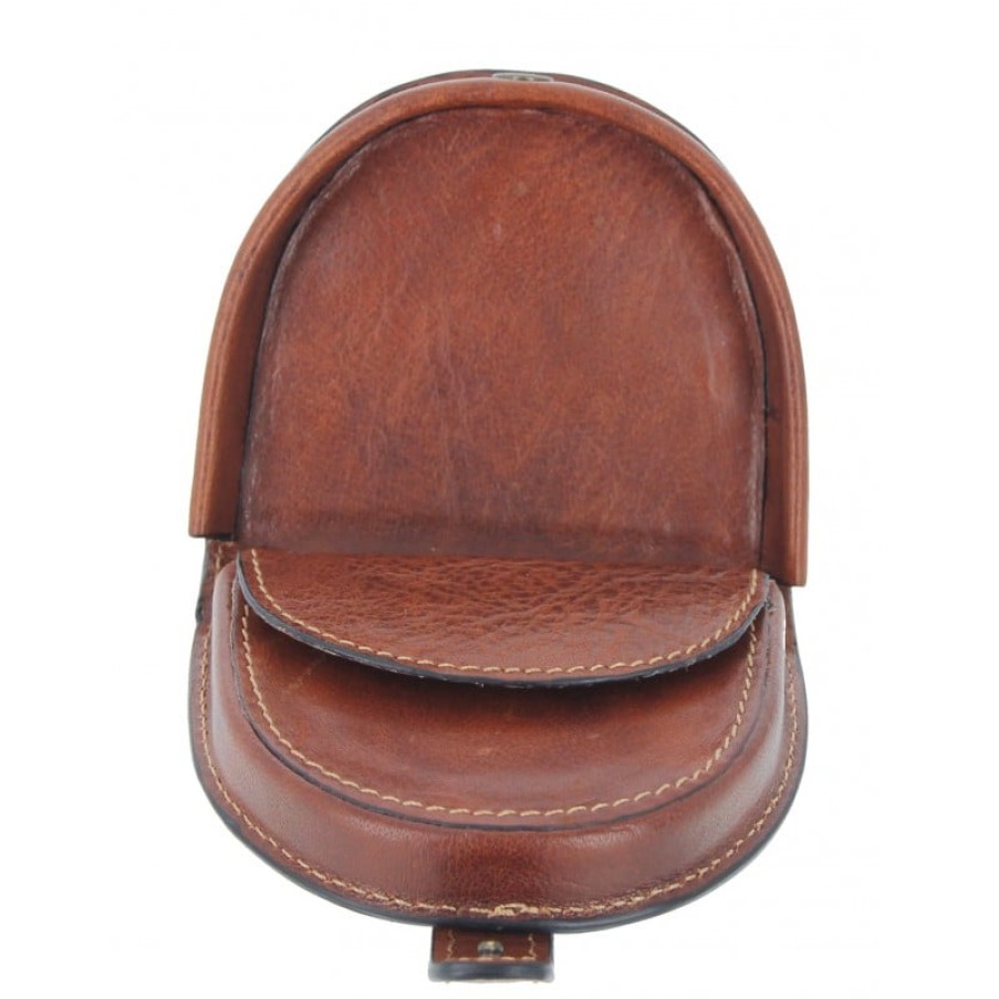 Men'S Gianni Conti | 917086 Coin Holder -Cognac