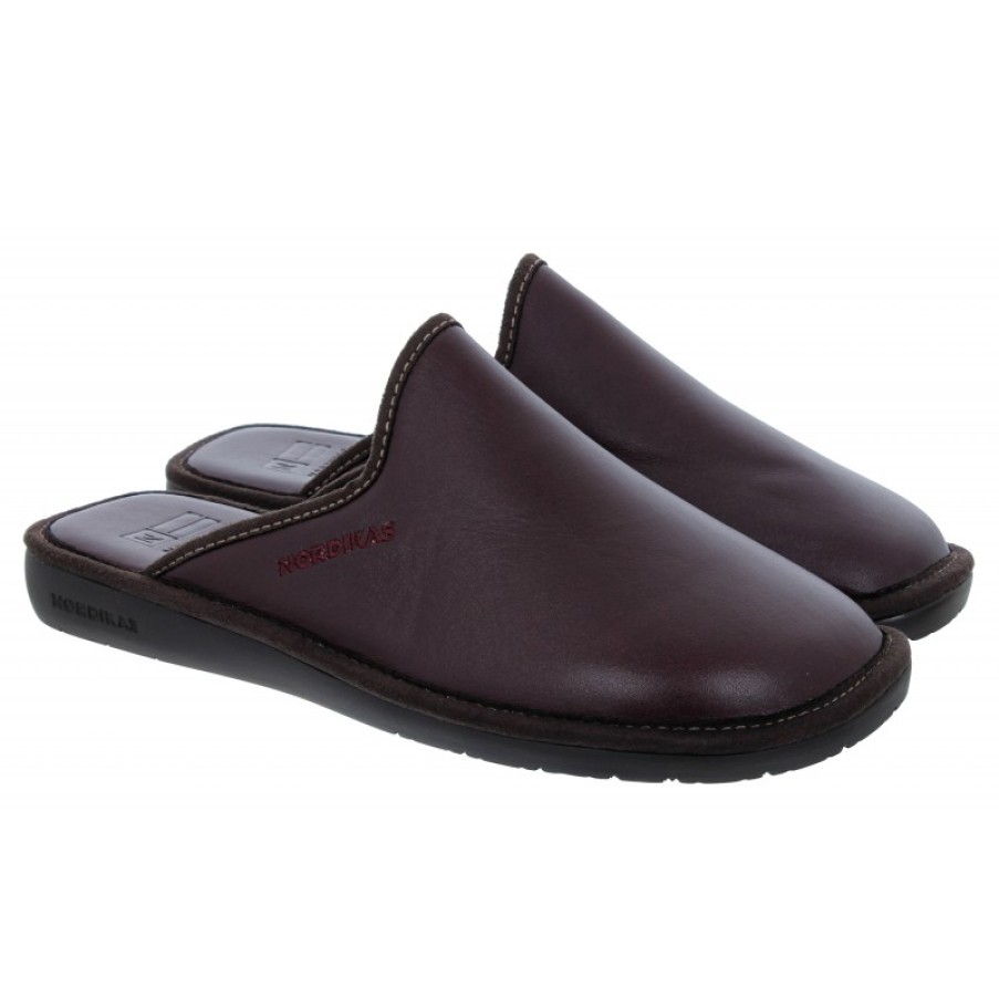 Men'S Nordikas | Norwood Iii 131 Slippers - Burdeos Leather